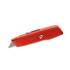 Cutter de Sécurité - 25 x 9 x 2.9 cm - Lame Sécurisée, Ergonomique - Découpe Précise et Sûre, Acier - D-Work