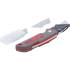 Cutter Pliable 160 mm - Lame Sécurisée, Compact et Pratique, Acier, Zones Difficiles - D-Work