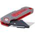 Cutter Pliable 160 mm - Lame Sécurisée, Compact et Pratique - BGS