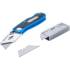 Cutter Pliable 150 mm - Lame Tranchante et Sécurisée - Pratique et Compact - BGS