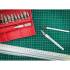 Jeu de Cutters de Bricolage 16 pièces - Lames Acier, Poignée Ergonomique - Précision et Sécurité - BGS