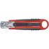 Cutter à Carton de Sécurité 140 mm - Lame Sécurisée, Prise Ergonomique - Découpe Précise et Sûre - BGS