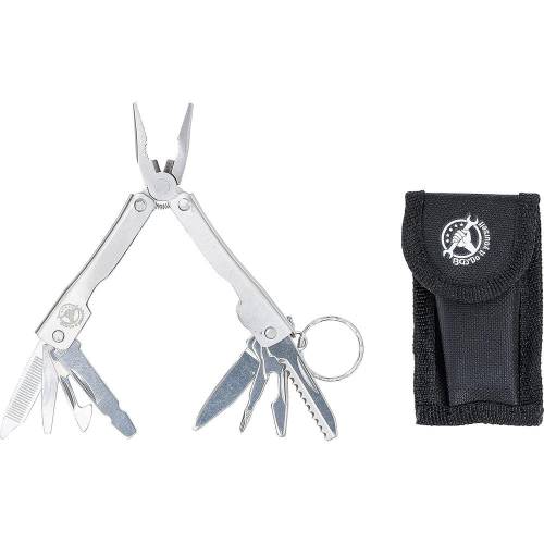 Outil Multifonctions 8-en-1 - Compact 10,1x3x16,6 cm - Polyvalent et Pratique - BGS