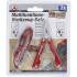Jeu d Outils Multifonctions Inoxydable - 2 pcs - Compact et Durable - Acier - D-Work