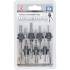 Jeu de Forets Coniques 8 pcs - Acier, Précision et Polyvalence - Pro - D-Work