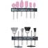 Jeu de Brosses à Fil d Acier Plastique 12 Pièces - Pour Meuleuse, Résistant et Pratique - BGS