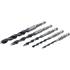 Jeu de 5 Mèches Bois 4-10 mm - Six Pans - Perçage Précis et Durable - BGS