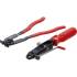 Jeu de Pinces pour Colliers de Soufflets - 2 pcs - Acier, Précision et Robustesse - D-Work