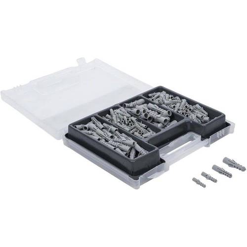 Ensemble à Mèches Combinées et Chevilles 300 pcs - Variété et Polyvalence - Acier, Pro - D-Work