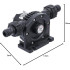 Pompe pour Perceuse 1/2 - 1000 l/h - Compatible et Pratique, Plastique, Pro - D-Work