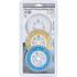 Jeu de 3 Disques de Coupe Diamant 115 mm - Ø20 mm Perçage Frontal - Coupe Précise et Durable - BGS