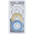 Jeu de 3 Disques de Coupe Diamant 115 mm - Ø20 mm Perçage Frontal - Coupe Précise et Durable - BGS