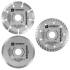 Jeu de 3 Disques de Coupe Diamant 115 mm - Ø20 mm Perçage Frontal - Coupe Précise et Durable - BGS