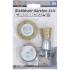 Jeu de Brosses à Fil d Acier 3 pcs - D.25 à 50 mm - Résistantes et Polyvalentes - Pro - D-Work