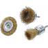 Jeu de Brosses à Fil d Acier 3 Pièces - Ø25 à 50 mm - Résistantes et Polyvalentes - - BGS