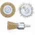 Jeu de Brosses à Fil d Acier 3 pcs - D.25 à 50 mm - Résistantes et Polyvalentes - Pro - D-Work