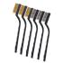 Jeu de Brosses à Fil d Acier 8 Pièces - Ø25 à 75 mm - Acier Résistant - Nettoyage et Décapage Efficace - BGS