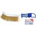 Jeu de Brosses à Fil d Acier 8 pcs - D.25 à 75 mm - Acier Résistant - Nettoyage et Décapage Efficace - D-Work