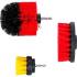 Jeu de Brosses pour Perceuses 3 Pièces - Acier, Polypropylène - Nettoyage Efficace et Polyvalent - BGS