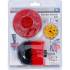 Jeu de Brosses pour Perceuses 3 pcs - Acier, Polypropylène - Nettoyage Efficace et Polyvalent - D-Work