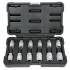 Jeu de Douilles et Embouts Extra Courts Profil T Torx T8-T60 - 12 pcs - Précision et Accessibilité - D-Work