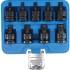 Jeu de Douilles et Embouts Choc 12,5 mm (1/2) Profil T Torx T20-T70 - 10 pcs - Précision et Robustesse - D-Work