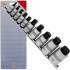 Jeu de Douilles Extra-Courtes 4-19 mm - 10 pcs, Six Pans Intérieurs - Précision et Accessibilité - D-Work