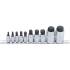 Jeu de Douilles Extra-Courtes 4-19 mm - 10 Pièces, Six Pans Intérieurs - Précision et Accessibilité - BGS
