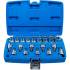 Jeu de Douilles et Embouts 12,5 mm (1/2 ) - Profil E et Torx - 19 Pièces - Polyvalence et Précision - BGS
