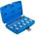 Jeu de Douilles et Embouts 12,5 mm (1/2 ) - Profil E et Torx - 19 Pièces - Polyvalence et Précision - BGS