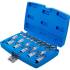 Jeu de Douilles et Embouts 12,5 mm (1/2) - Profil E et Torx - 19 pcs - Polyvalence et Précision - D-Work