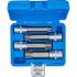 Jeu de Douilles et Embouts 12,5 mm (1/ ) Profil T Torx Percé - 4 Pièces - Précision et Robustesse - BGS