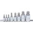 Jeu de Douilles et Embouts Denture Multiple Intérieure XZN M4-M16 - 8 Pièces - Précision et Polyvalence - BGS