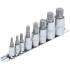 Jeu de Douilles et Embouts Denture Multiple Intérieure XZN M4-M16 - 8 pcs - Précision et Polyvalence - D-Work