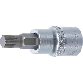 Douille à Embouts 10 mm (3/8) - Denture Multiple Intérieure XZN M8 - Précision et Robustesse, Acier - D-Work