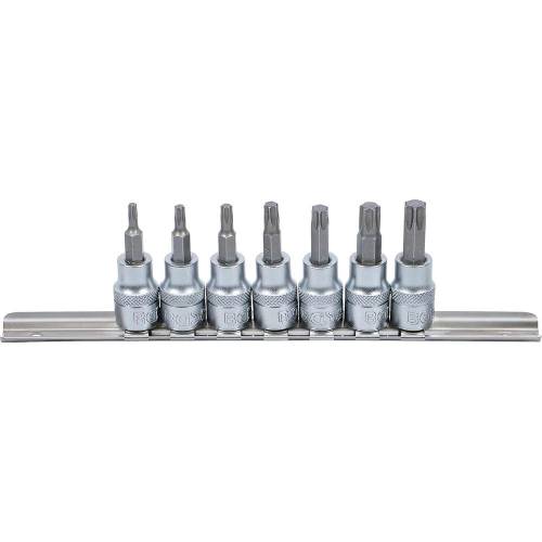 Jeu de Douilles et Embouts 10 mm (3/8 ) - Profil Torx T15 à T50 - 7 Pièces - Polyvalence et Précision - BGS