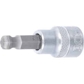 Douille à Embouts 10 mm (3/8) - Six Pans Intérieurs, Tête Sphérique 8 mm - Précision et Polyvalence - D-Work