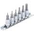 Jeu de Douilles et Embouts 6,3 mm (1/4) 1,5-6 mm - Six Pans Intérieurs - 6 pcs - Polyvalence et Précision - D-Work