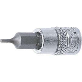 Douille à Embouts 6,3 mm (1/4 ) - Six Pans Intérieurs 1,5 mm - Précision et Robustesse - BGS