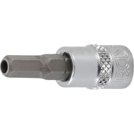 Douille à Embouts 6,3 mm (1/4) - Six Pans Femelle avec Alésage 2,5 mm - Précision et Robustesse - D-Work