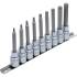 Jeu de Douilles et Embouts 9 Pièces - Carré Femelle 12,5 mm (1/2 ), Profil Torx - Polyvalent et Pratique - BGS