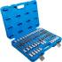 Jeu de Douilles et Embouts 9 pcs - Carré Femelle 12,5 mm (1/2), Profil Torx - Polyvalent et Pratique - D-Work