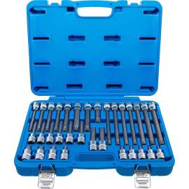 Jeu de Douilles et Embouts 1/2 32 Pièces - Profil Cannelé pour Ribe - Polyvalence et Précision - BGS