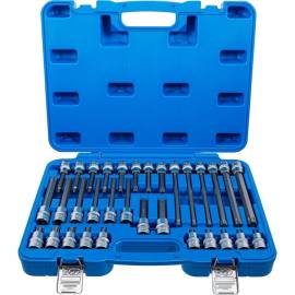 Jeu de Douilles et Embouts 32 Pièces - Carré Femelle 12,5 mm (1/2 ), Profil Torx - Polyvalent et Résistant - BGS