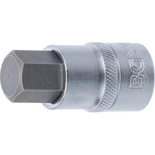 Douille à Embouts 12,5 mm (1/2 ) Six Pans Intérieurs 17 mm - - Précision et Robustesse - BGS