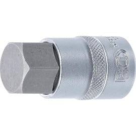 Douille à Embouts 12,5 mm (1/2 ) Six Pans Intérieurs 22 mm - Acier Résistant - Précision et Durabilité - BGS