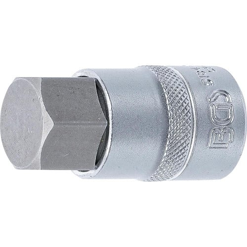 Douille à Embouts 12,5 mm (1/2 ) Six Pans Intérieurs 22 mm - Acier Résistant - Précision et Durabilité - BGS