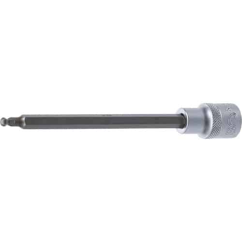 Douille à Embouts 160 mm - 12,5 mm (1/2 ) Six Pans Intérieurs, Tête Sphérique 5 mm - Précision et Accessibilité - BGS