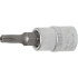 Douille à Embouts 6,3 mm (1/4) Profil TS Torx Plus - Perçage TS20 - Précision et Fiabilité, Acier - D-Work