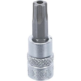 Douille à Embouts 6,3 mm (1/4 ) Profil TS Torx Plus Perçage TS40 - Précision et Durabilité - BGS